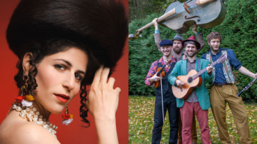 Lea Kalisch & Der Šenster Gob (gypsy/klezmer) aus Prag im NOVA.