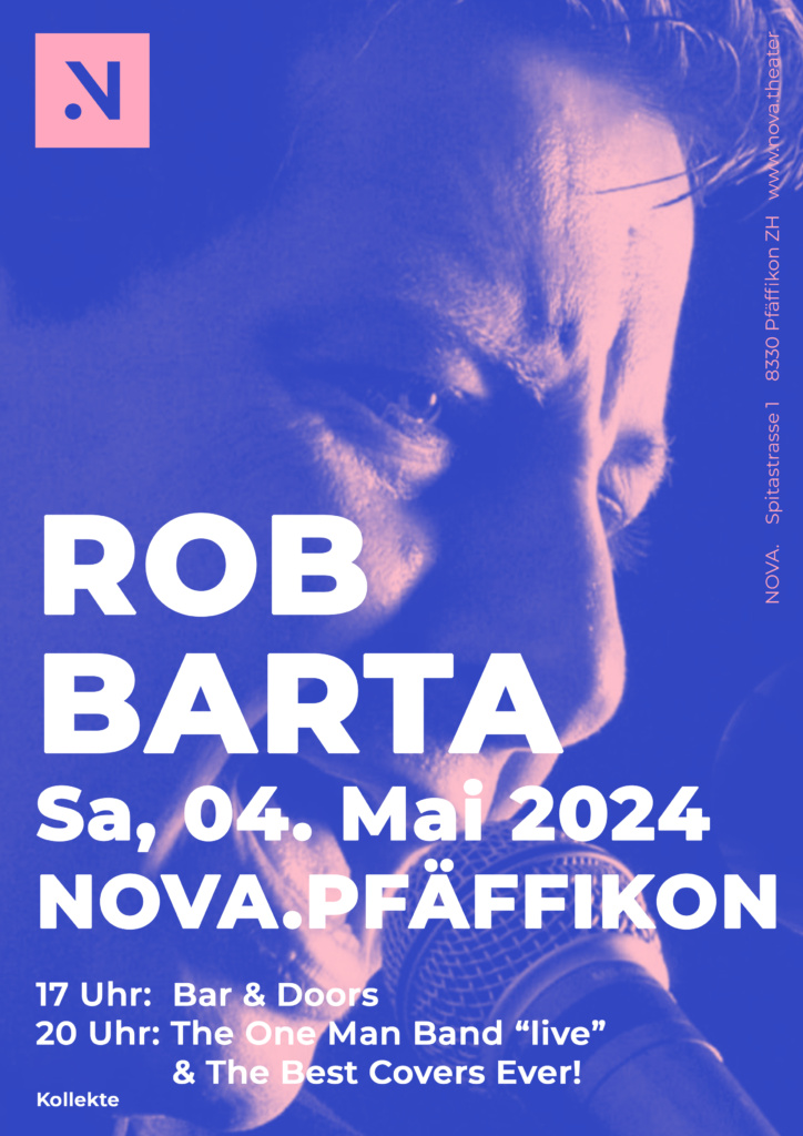 Rob Barta "live" im NOVA