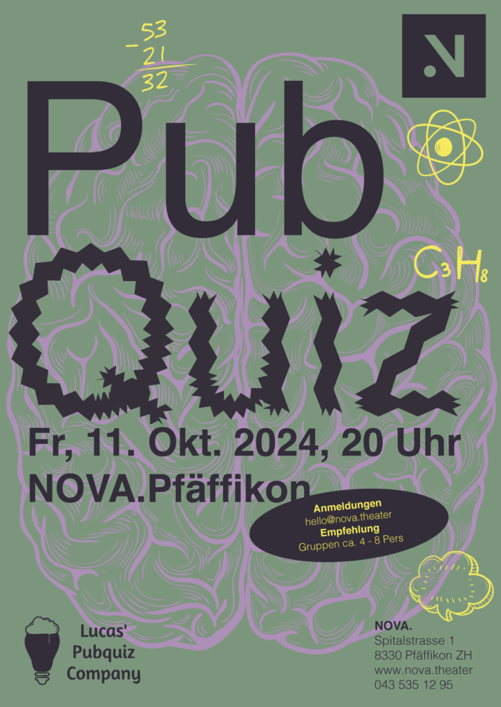 Pub Quiz mit Lucas @NOVA.Theater