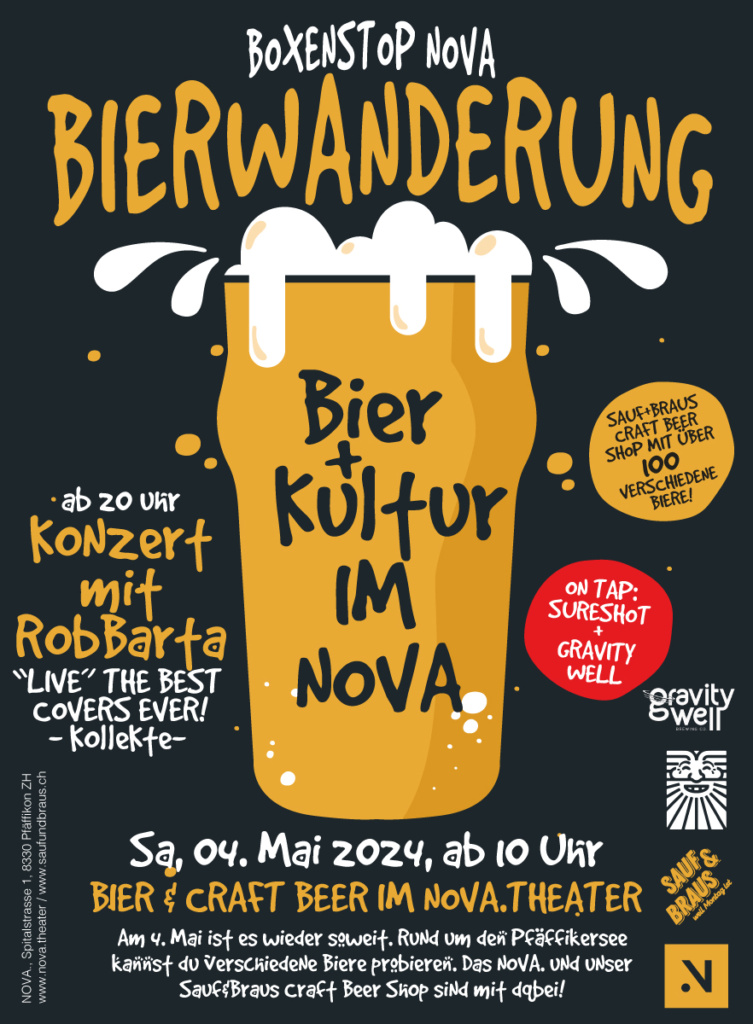 Bierwanderung - Bier & Kultur im NOVA.