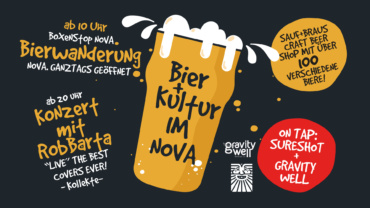 Bierwanderung - Bier & Kultur im NOVA.
