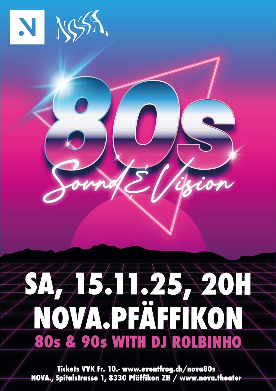Sound & Vision, Just 80s & 90s with DJ Rolbinho