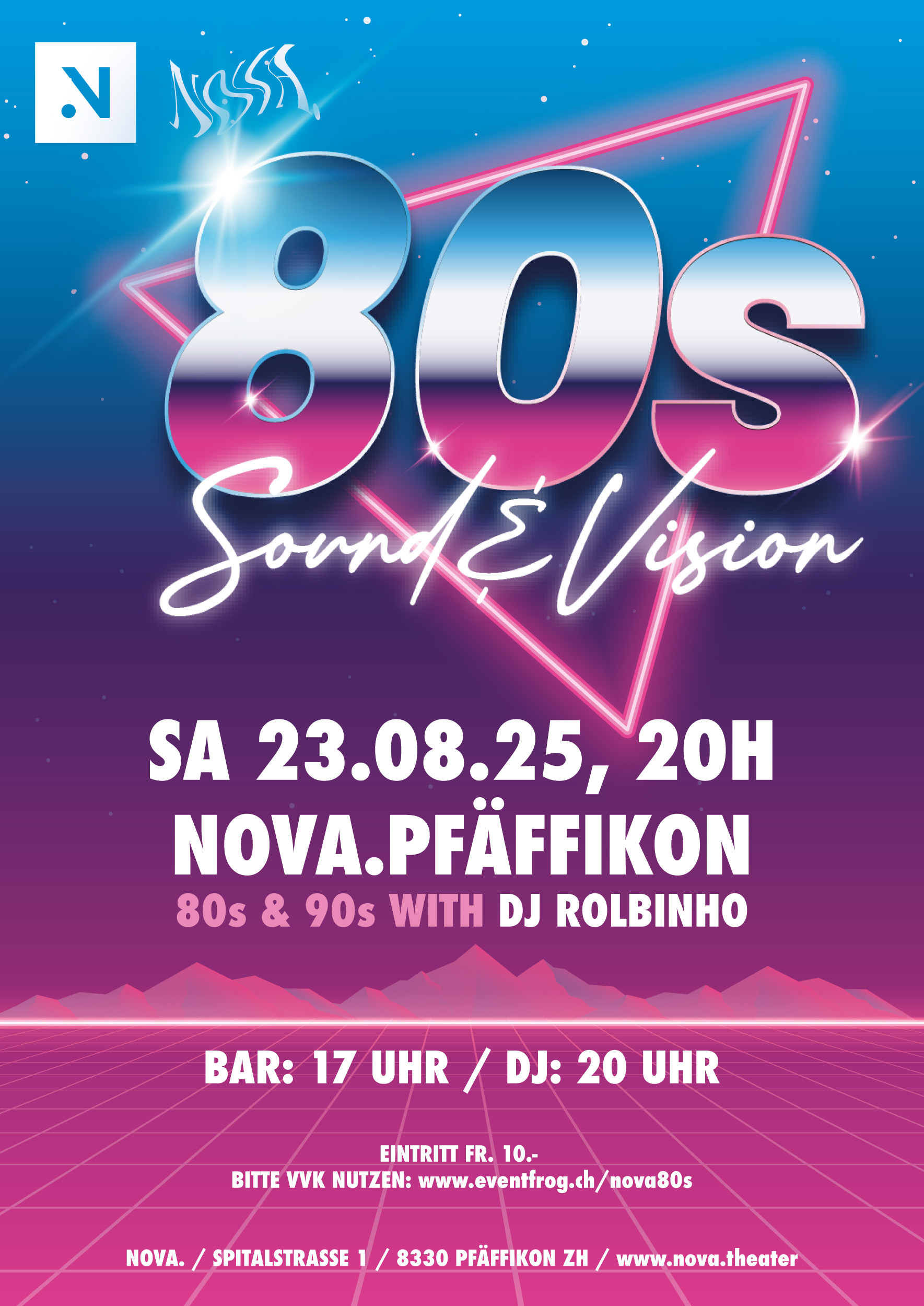 Sound & Vision, Just 80s & 90s with DJ Rolbinho