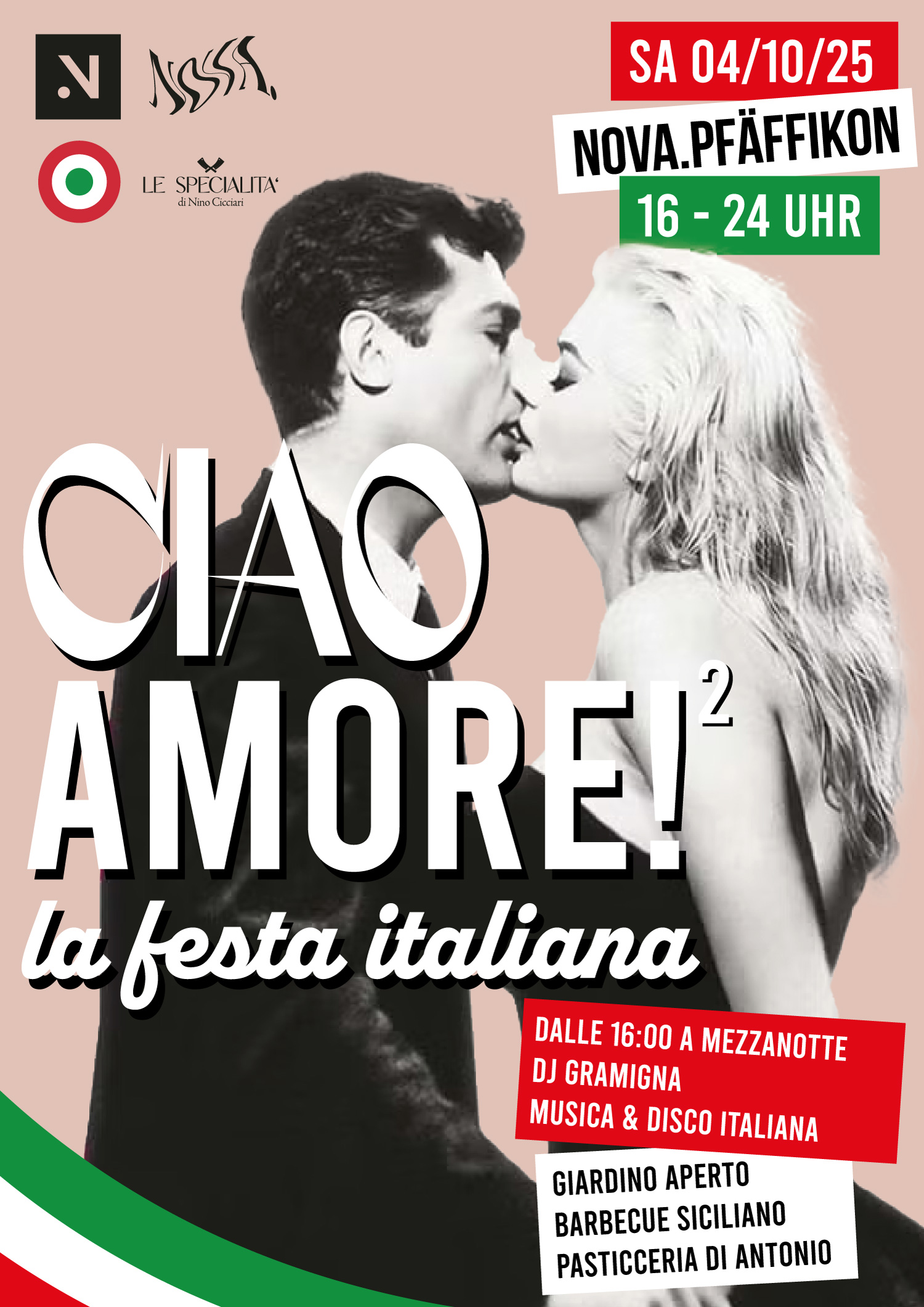 Ciao Amore! la festa Italiana im NOVA.