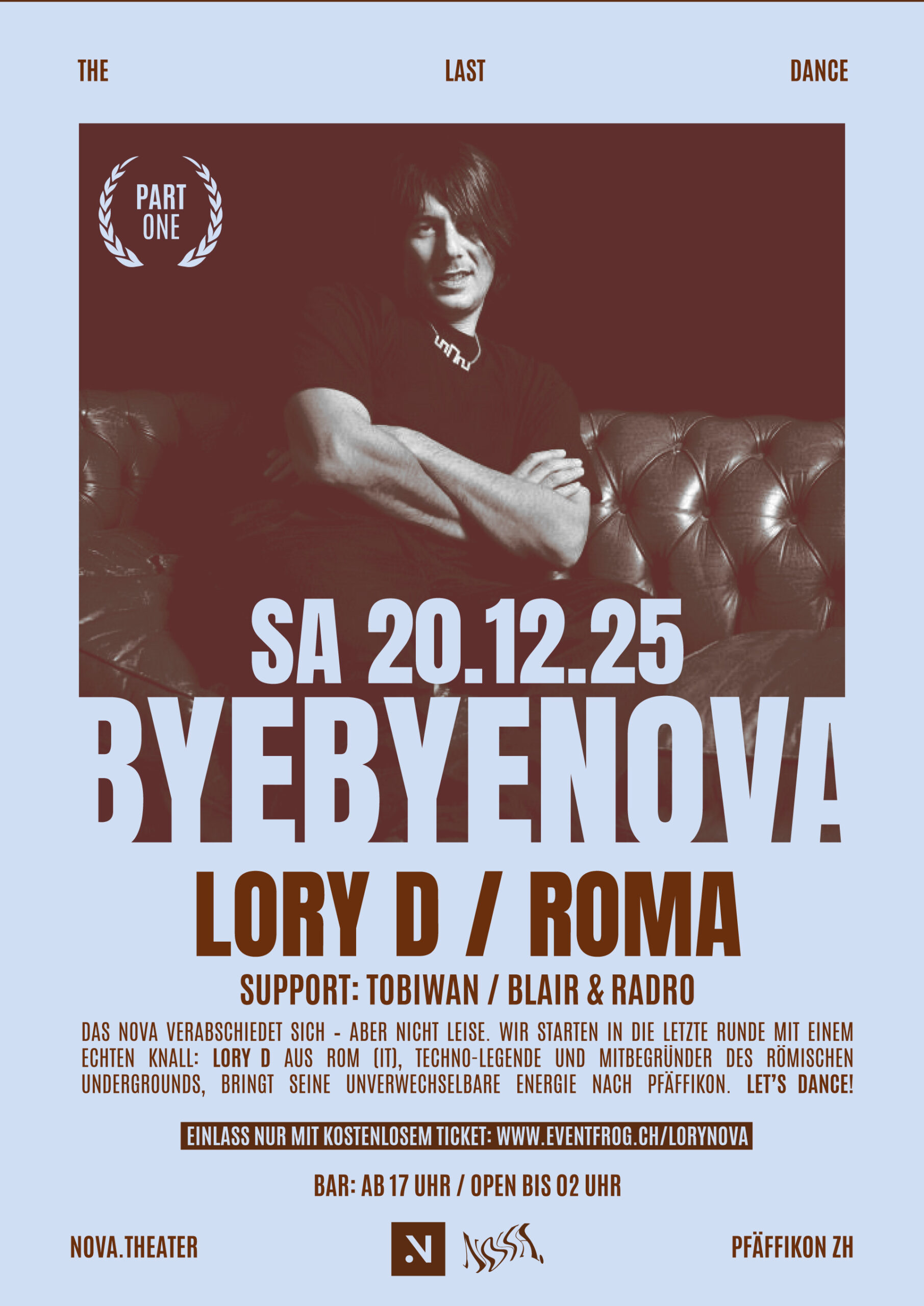 Bye Bye NOVA. with Lory D. (Rome/IT)